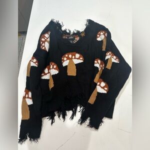 Large Forever 21 Mushroom Sweater